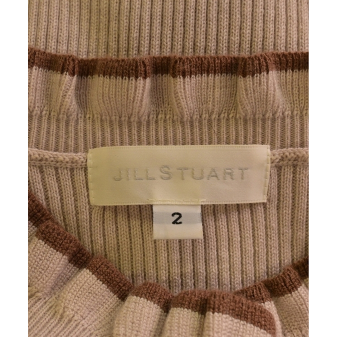 JILLSTUART(ジルスチュアート)のJILLSTUART ワンピース 2(M位) ピンク系xベージュ系 【古着】【中古】 レディースのワンピース(ひざ丈ワンピース)の商品写真