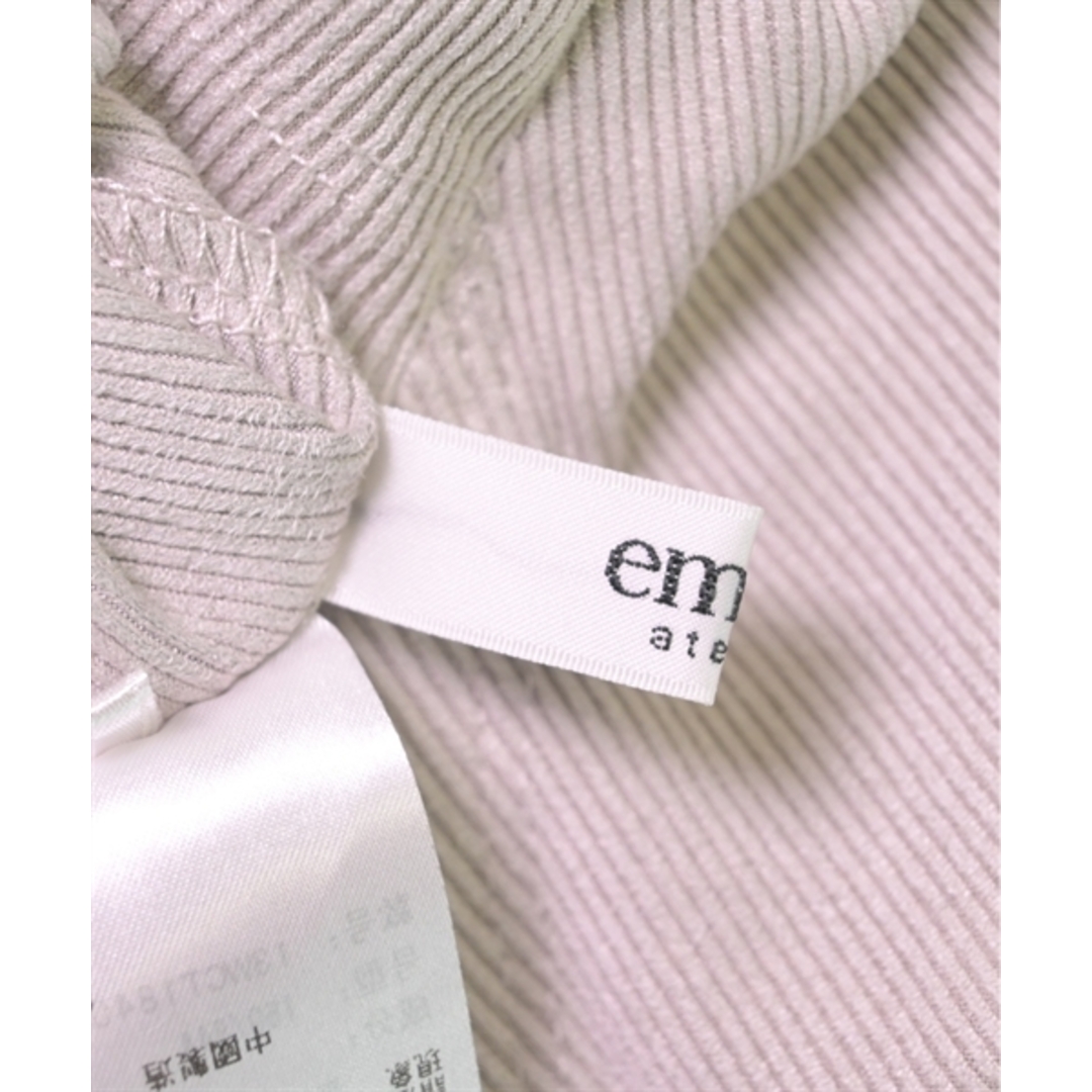 emmi atelier(エミアトリエ)のemmi atelier エミアトリエ Tシャツ・カットソー F ライトグレー 【古着】【中古】 レディースのトップス(カットソー(半袖/袖なし))の商品写真