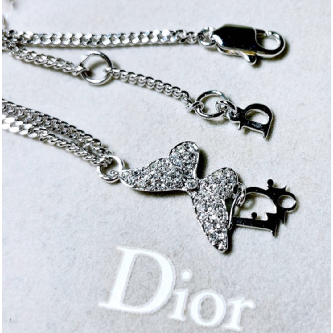 Dior(ディオール)のChristian Dior ディオール バタフライ  CD ロゴ ブレスレット メンズのアクセサリー(ブレスレット)の商品写真