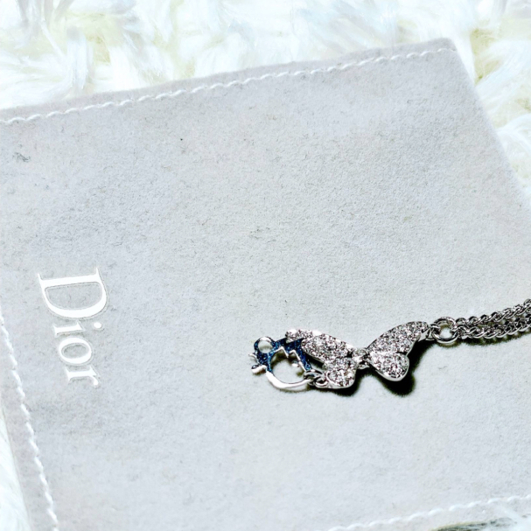 Dior(ディオール)のChristian Dior ディオール バタフライ  CD ロゴ ブレスレット メンズのアクセサリー(ブレスレット)の商品写真
