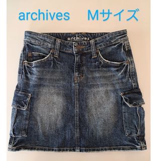 archives - archives 　ミニデニムスカート