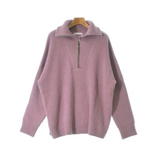 ジーナシス(JEANASIS)のJEANASIS ジーナシス ニット・セーター F ピンク 【古着】【中古】(ニット/セーター)