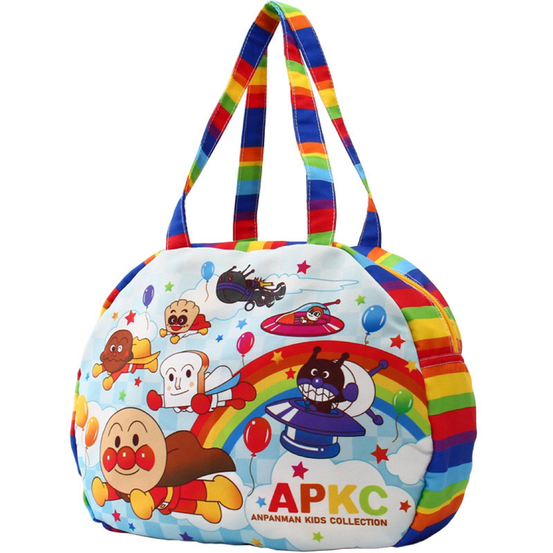 【新品】アンパンマン 子供バッグ　ポシェット　ショルダーバッグ　トートバッグ キッズ/ベビー/マタニティのこども用バッグ(ポシェット)の商品写真