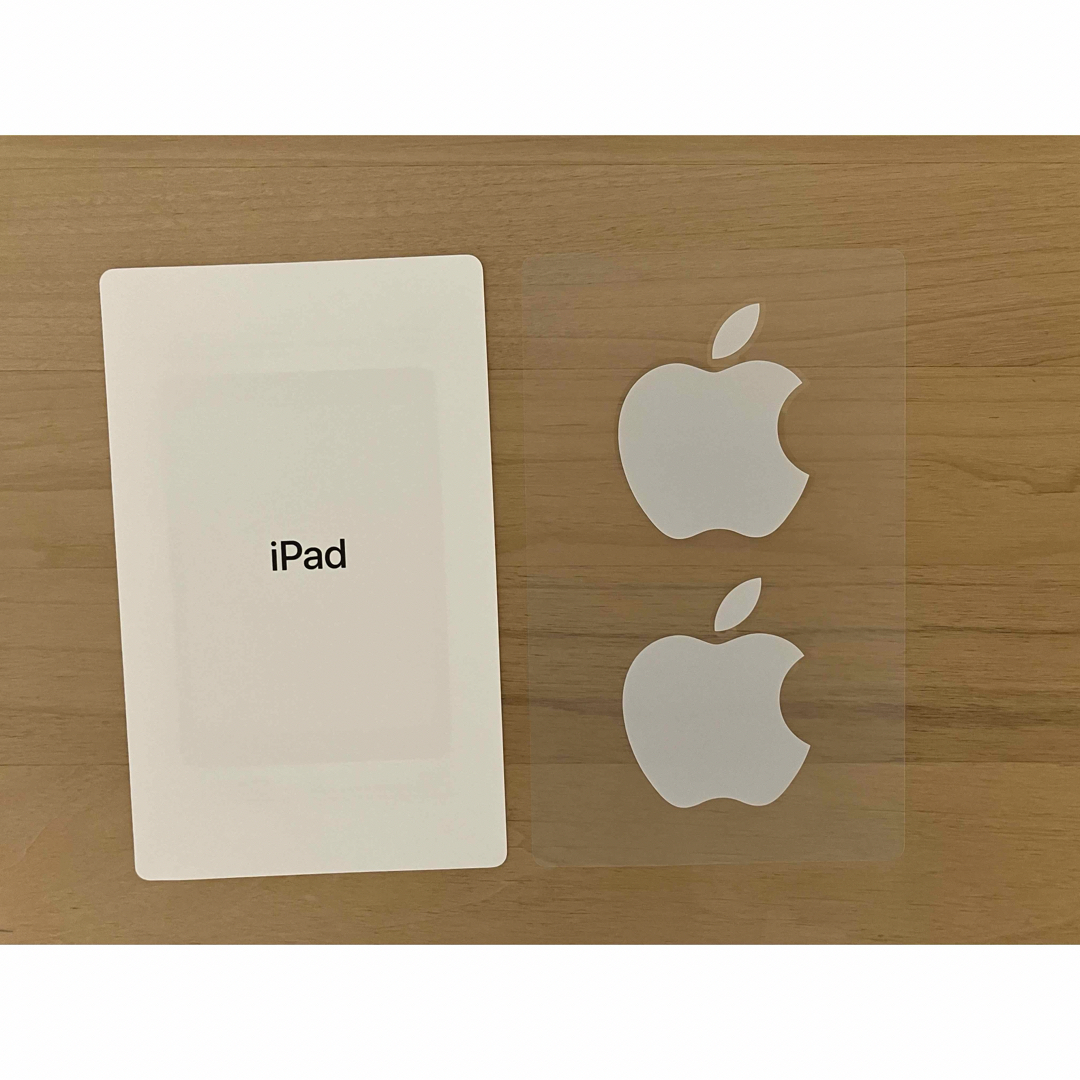 Apple(アップル)のApple  ipad  ステッカー  シール  ホワイト  2枚  スマホ/家電/カメラのスマホアクセサリー(iPhoneケース)の商品写真