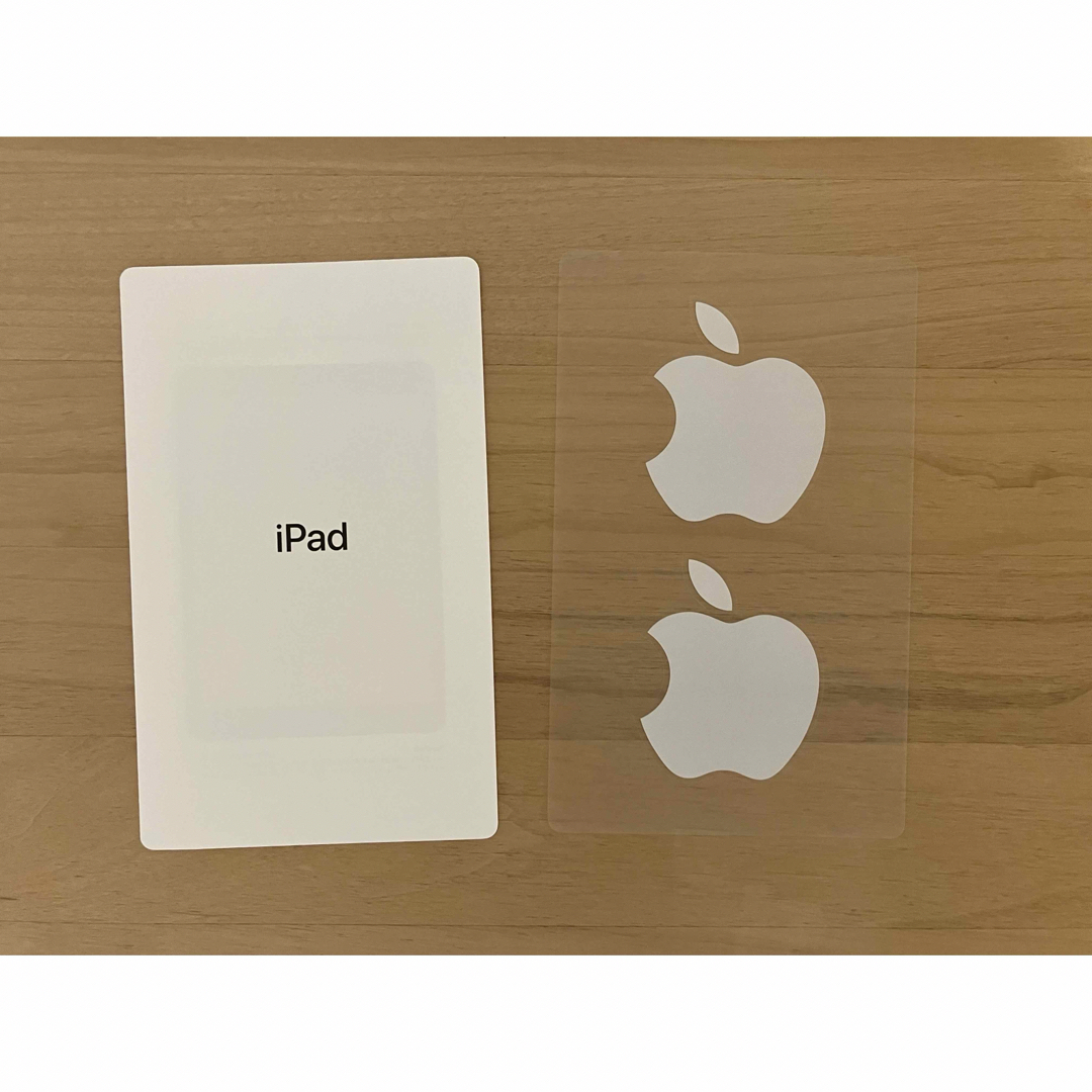 Apple(アップル)のApple  ipad  ステッカー  シール  ホワイト  2枚  スマホ/家電/カメラのスマホアクセサリー(iPhoneケース)の商品写真
