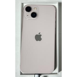 アイフォーン(iPhone)の【中古 極美品】iPhone 13 ピンク Pink 128GB SIMフリー(スマートフォン本体)