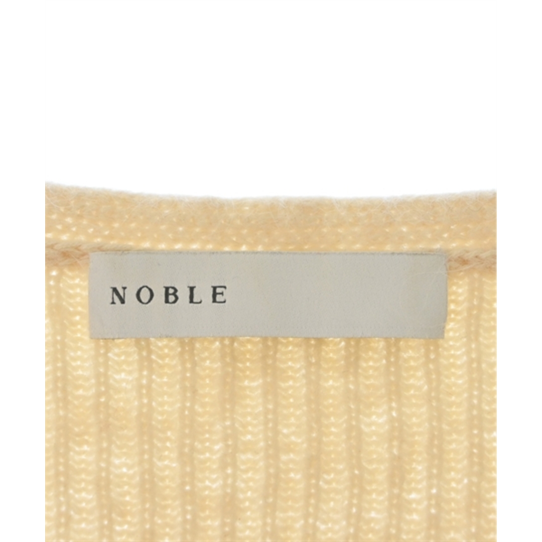 Noble(ノーブル)のNOBLE ノーブル ニット・セーター -(L位) ベージュ系 【古着】【中古】 レディースのトップス(ニット/セーター)の商品写真