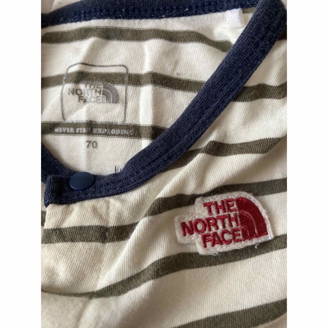 THE NORTH FACE(ザノースフェイス)のTHE NORTH FACE ロンパース 70 キッズ/ベビー/マタニティのベビー服(~85cm)(ロンパース)の商品写真