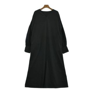 ラウンジドレス(Loungedress)のLoungedress ラウンジドレス ワンピース F 黒 【古着】【中古】(ひざ丈ワンピース)