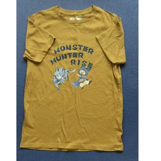 ユニクロ(UNIQLO)のユニクロ　モンスターハンター半袖Tシャツ160 GU　モンハン　MONSTER(Tシャツ/カットソー)