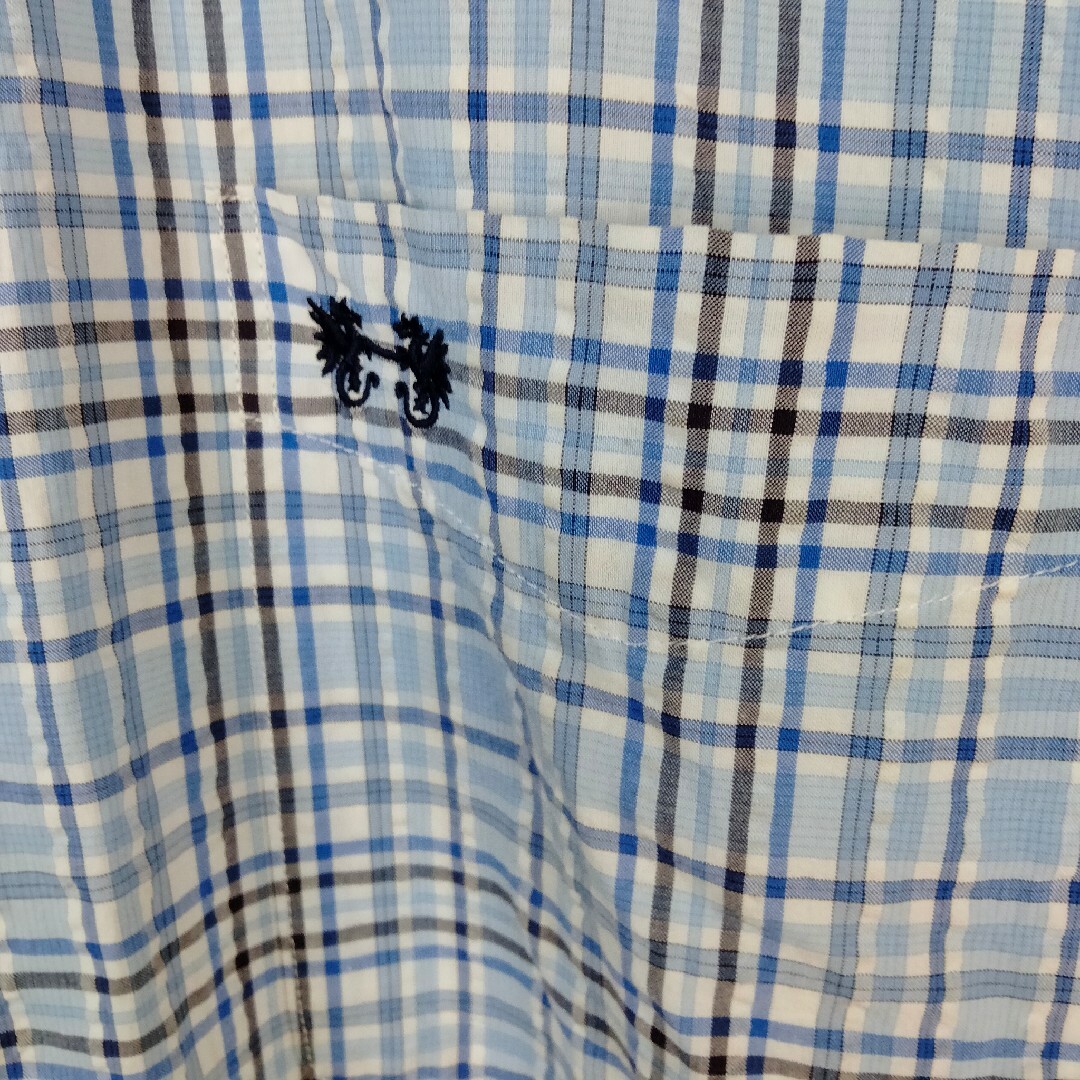 McGREGOR(マックレガー)のマックレガー　MCGREGOR ワンポイントロゴ　ロゴ刺繍　半袖シャツ　古着 メンズのトップス(シャツ)の商品写真