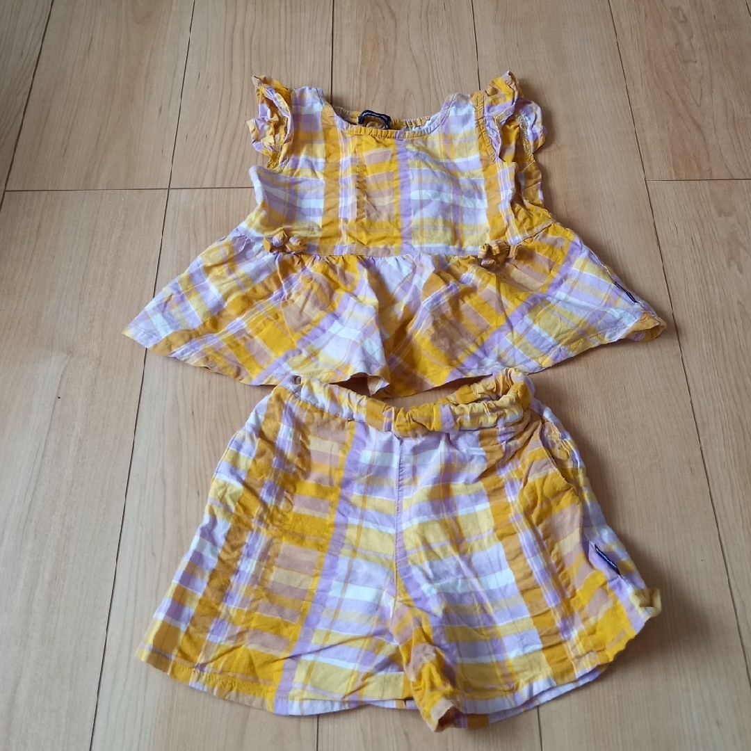 mou jon jon(ムージョンジョン)のムージョンジョン　セットアップ キッズ/ベビー/マタニティのキッズ服女の子用(90cm~)(その他)の商品写真