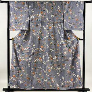 小紋 身丈155cm 裄丈66cm 正絹 美品 優品 【中古】(着物)