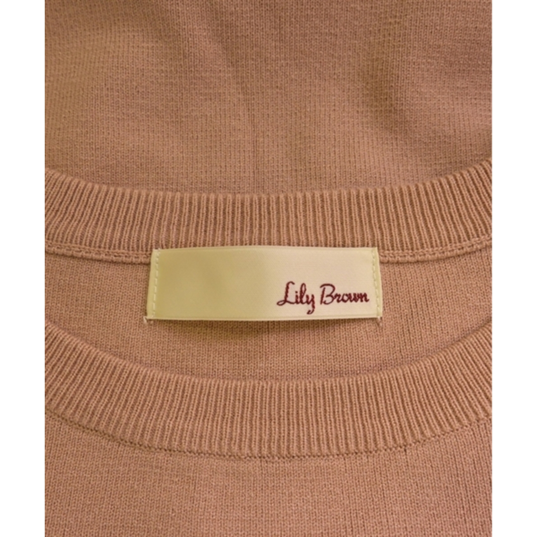 Lily Brown(リリーブラウン)のLILY BROWN リリーブラウン ニット・セーター F ピンク系等 【古着】【中古】 レディースのトップス(ニット/セーター)の商品写真