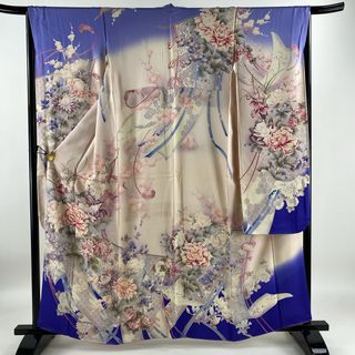 振袖 身丈161cm 裄丈65cm 正絹 優品 【中古】(着物)