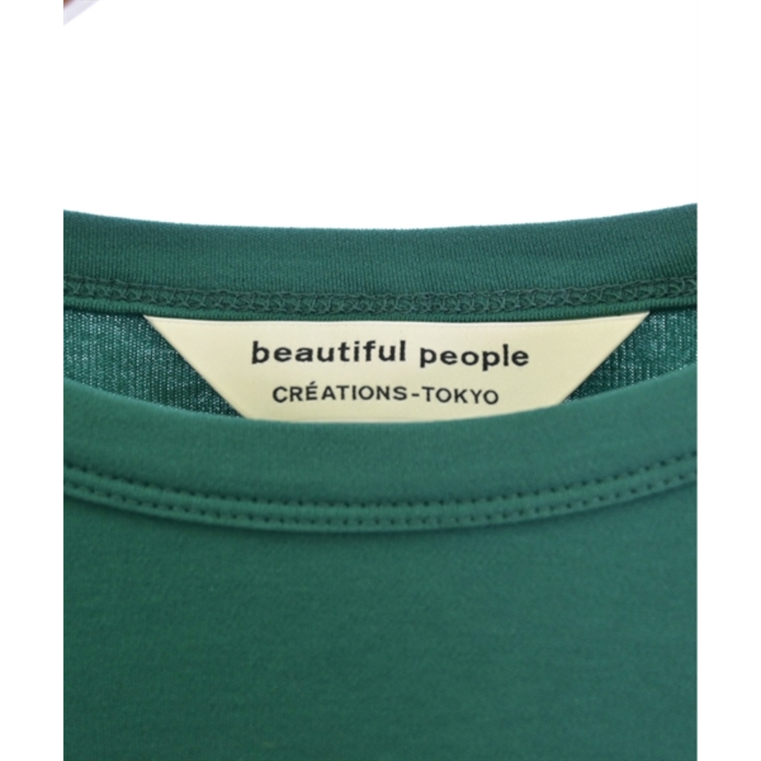 beautiful people(ビューティフルピープル)のbeautiful people ワンピース 36(S位) 緑 【古着】【中古】 レディースのワンピース(ひざ丈ワンピース)の商品写真