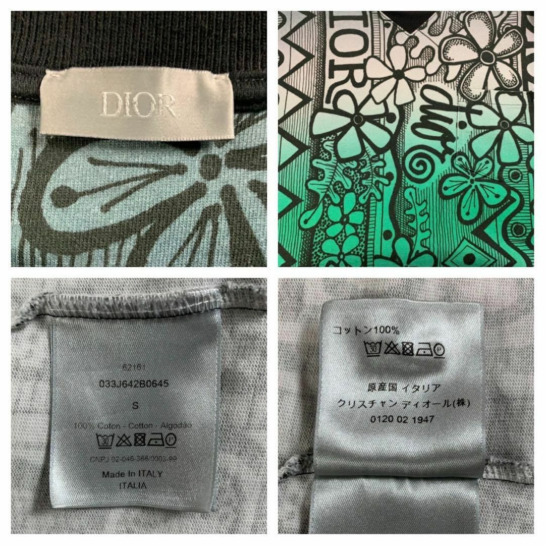 Christian Dior(クリスチャンディオール)の【激レア・定価13万】ディオール×ステューシー 総柄 限定コラボ Tシャツ メンズのトップス(Tシャツ/カットソー(半袖/袖なし))の商品写真