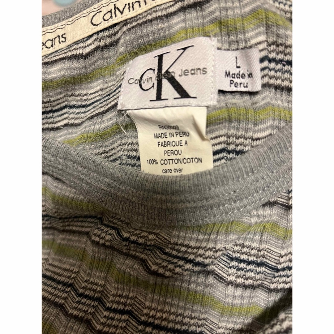 Calvin Klein(カルバンクライン)のCalvinKlein カルバンクライン　tシャツ メンズのトップス(Tシャツ/カットソー(半袖/袖なし))の商品写真