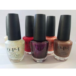 オーピーアイ(OPI)のOPI シャイン&ブライトホリデーコレクションネイルラッカー6本(マニキュア)