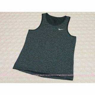 NIKE - NIKE ナイキ DRI-FIT ランニングウェア タンクトップ 薄グレー/L