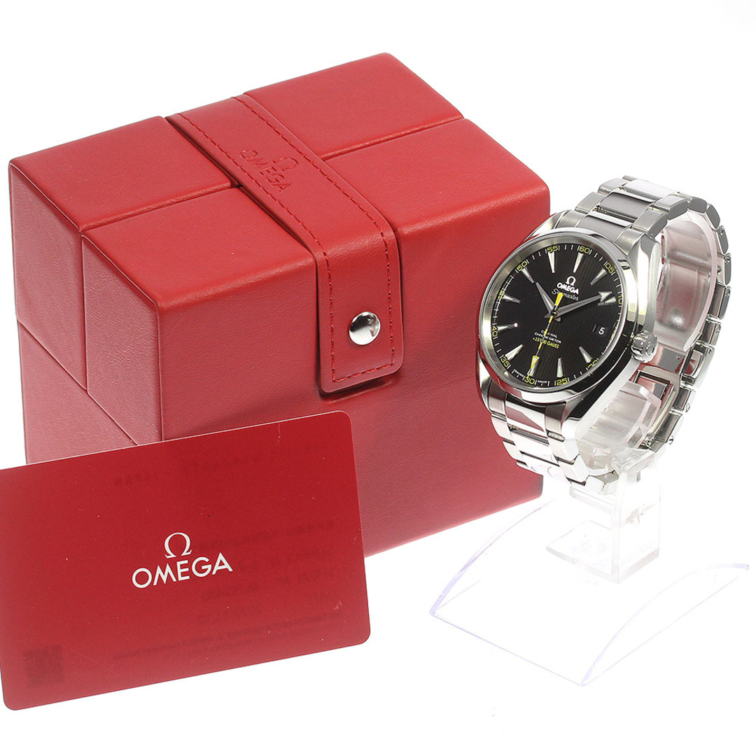 OMEGA(オメガ)のオメガ OMEGA 231.10.42.21.01.002 シーマスター アクアテラ 15000ガウス 自動巻き メンズ 良品 内箱・保証書付き_814572 メンズの時計(腕時計(アナログ))の商品写真