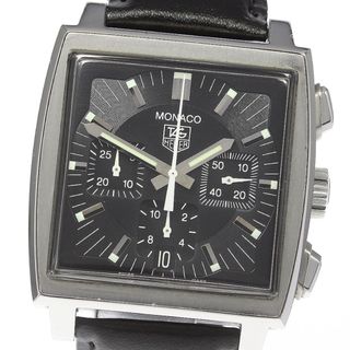 TAG Heuer - タグホイヤー TAG HEUER CW2111.BA0780 モナコ クロノグラフ デイト 自動巻き メンズ _814478