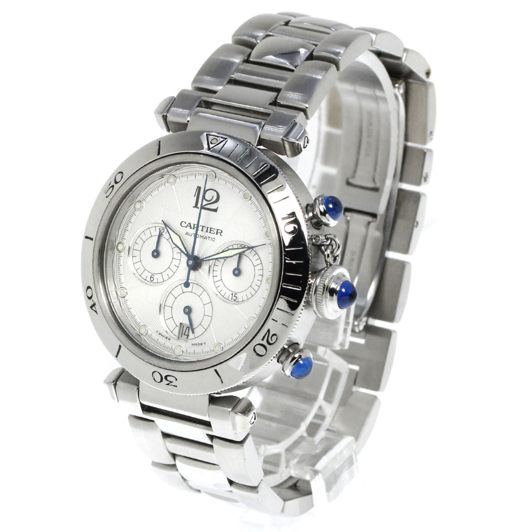 Cartier(カルティエ)のカルティエ CARTIER W31030H3 パシャ38ｍｍ クロノグラフ 自動巻き メンズ 良品 _735336 メンズの時計(腕時計(アナログ))の商品写真
