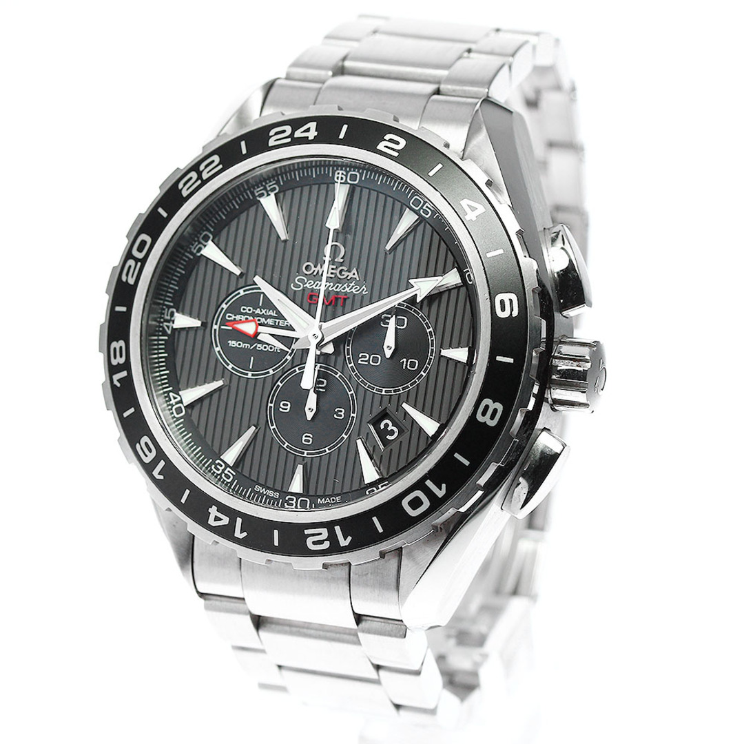 OMEGA(オメガ)のオメガ OMEGA 231.10.44.52.06.001 シーマスター アクアテラ コーアクシャル GMT 自動巻き メンズ 良品 _810694 メンズの時計(腕時計(アナログ))の商品写真