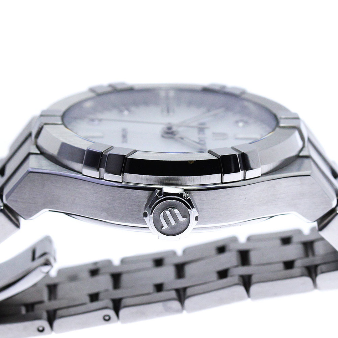 MAURICE LACROIX(モーリスラクロア)のモーリスラクロア MAURICE LACROIX AI6006 アイコン 8Pダイヤ デイト 自動巻き レディース 美品 _814975 レディースのファッション小物(腕時計)の商品写真