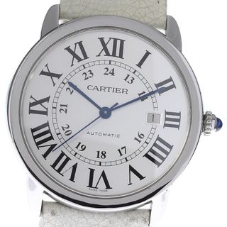 カルティエ(Cartier)のカルティエ CARTIER W6701010 ロンドソロXL デイト 自動巻き メンズ _814806(腕時計(アナログ))