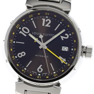 ルイ・ヴィトン LOUIS VUITTON Q1131 タンブール GMT デイト 自動巻き メンズ _812338