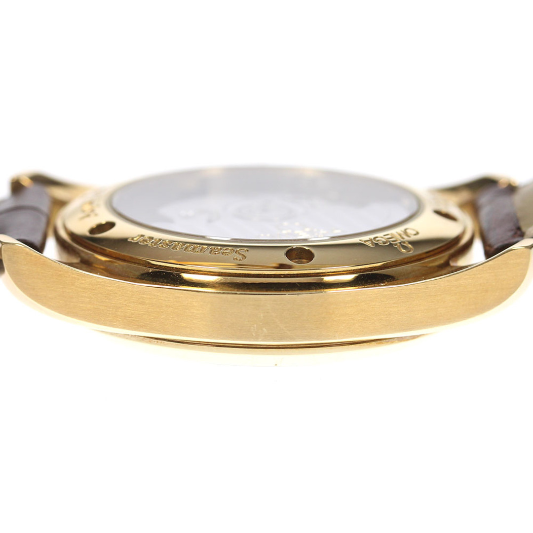 OMEGA(オメガ)のオメガ OMEGA 2604.30.37 シーマスター K18YG デイト 自動巻き メンズ 美品 箱・保証書付き_815159 メンズの時計(腕時計(アナログ))の商品写真