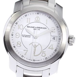 ボームエメルシエ(BAUME&MERCIER)のボーム＆メルシェ Baume & Mercier 65549/MOA08653 ケープランド デイト ローレウス限定 自動巻き メンズ 良品 _813980(腕時計(アナログ))