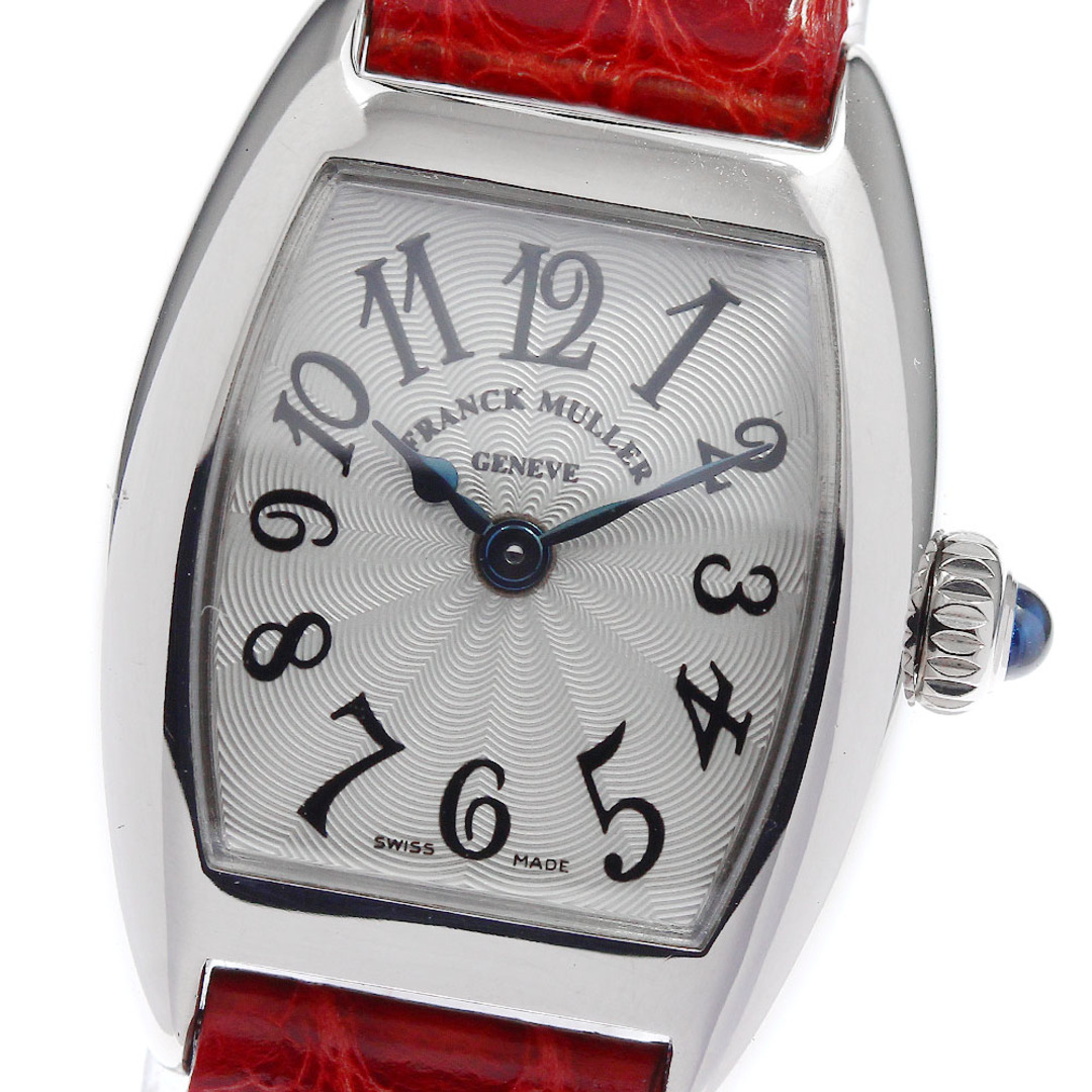 FRANCK MULLER(フランクミュラー)のフランクミュラー FRANCK MULLER 2500MC トノウカーベックス K18WG 手巻き レディース 保証書付き_814051 レディースのファッション小物(腕時計)の商品写真