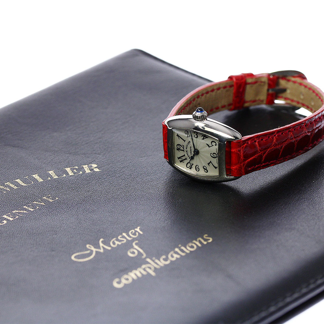 FRANCK MULLER(フランクミュラー)のフランクミュラー FRANCK MULLER 2500MC トノウカーベックス K18WG 手巻き レディース 保証書付き_814051 レディースのファッション小物(腕時計)の商品写真