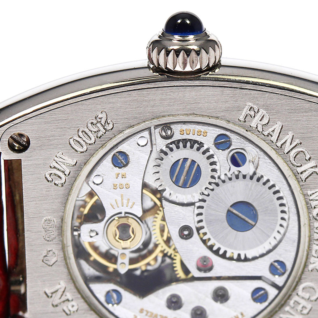 FRANCK MULLER(フランクミュラー)のフランクミュラー FRANCK MULLER 2500MC トノウカーベックス K18WG 手巻き レディース 保証書付き_814051 レディースのファッション小物(腕時計)の商品写真