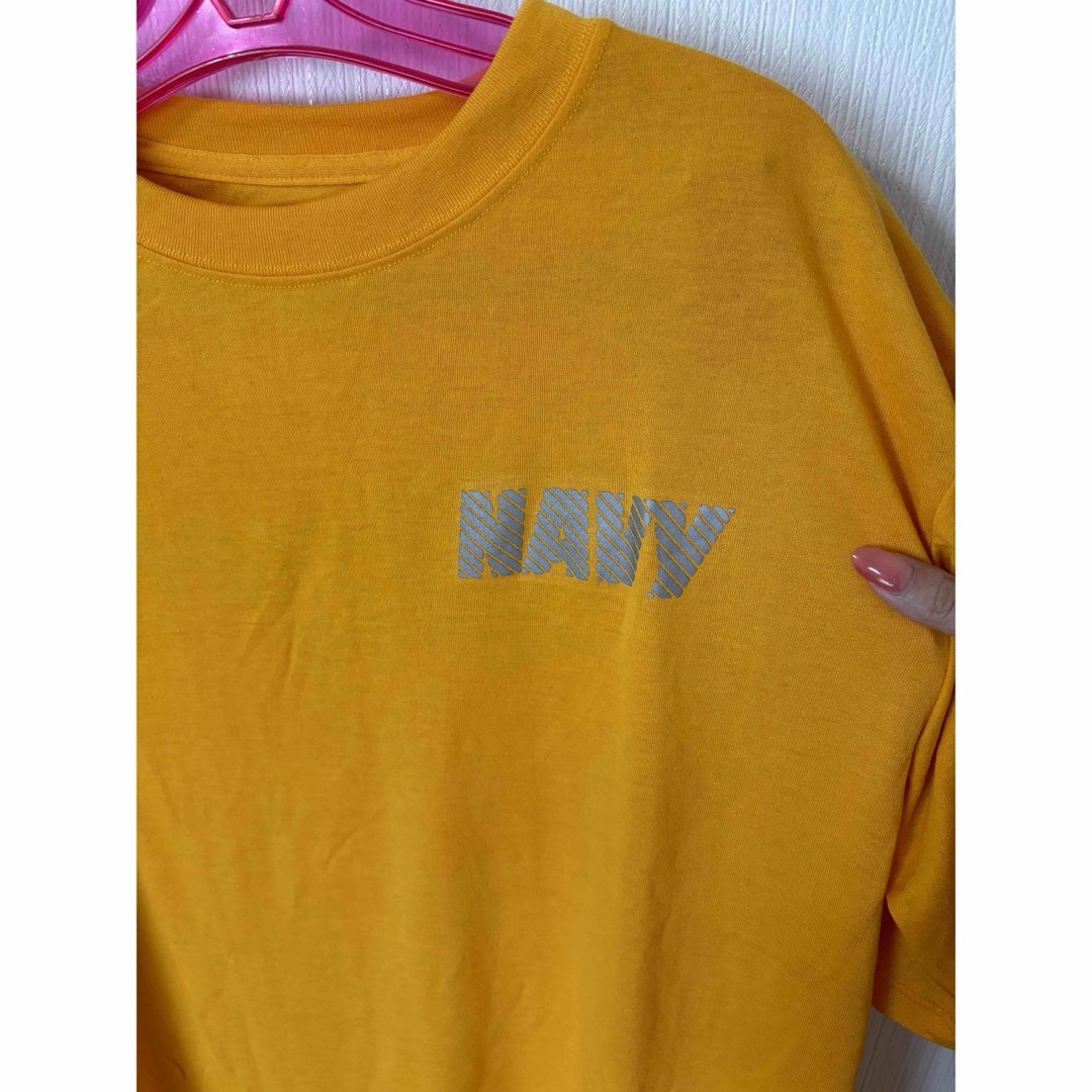 【古着】米軍 U.S.NAVY トレーニング Tシャツ メンズのトップス(Tシャツ/カットソー(半袖/袖なし))の商品写真
