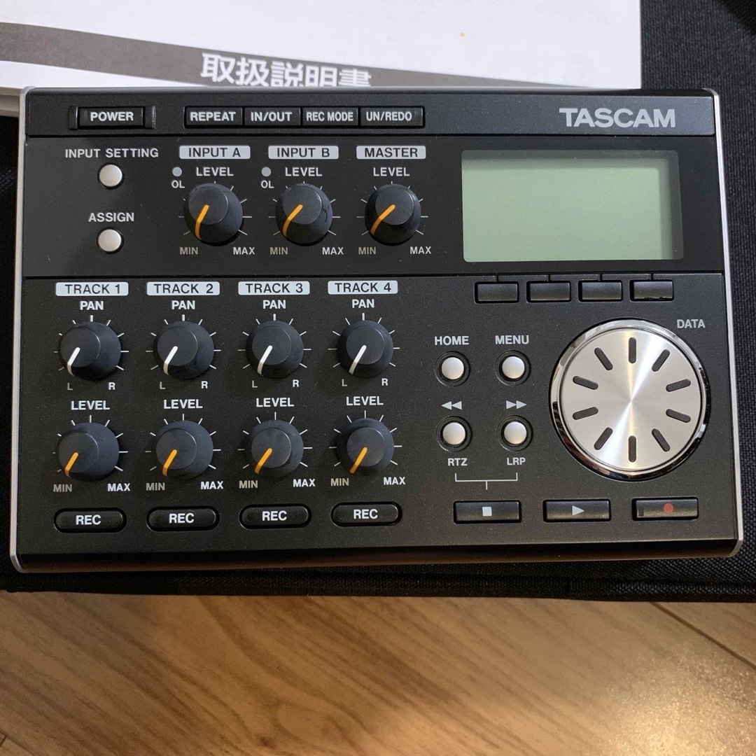 TASCAM DP-004 レコーダー ケース付き マルチトラックレコーダー 楽器のレコーディング/PA機器(MTR)の商品写真