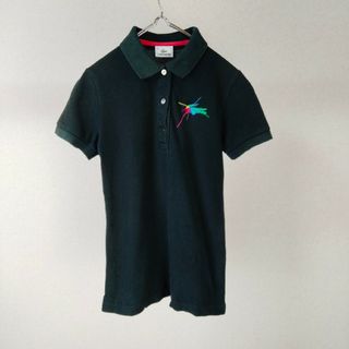 ラコステ(LACOSTE)のLACOSTE ラコステ　カラフル　ロゴ刺繍　ポロシャツ　半袖　古着(ポロシャツ)