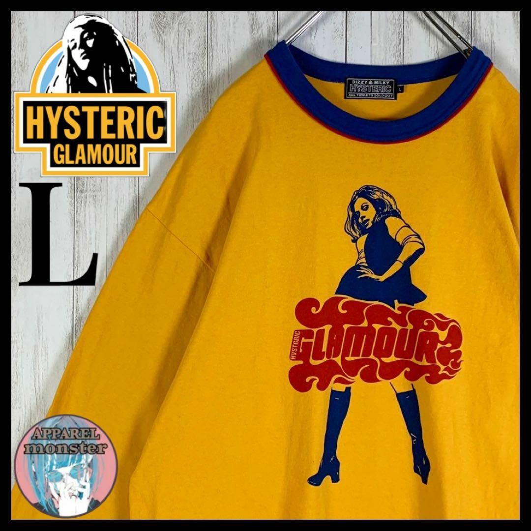 HYSTERIC GLAMOUR(ヒステリックグラマー)の【超希少モデル】ヒステリックグラマー ビクセンガール L 即完売 希少 ロンT メンズのトップス(Tシャツ/カットソー(七分/長袖))の商品写真