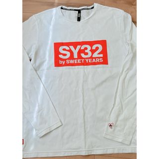 エスワイサーティトゥバイスィートイヤーズ(SY32 BY SWEET YEARS)のSY32 ロンT 新品・未使用　L(Tシャツ/カットソー(七分/長袖))