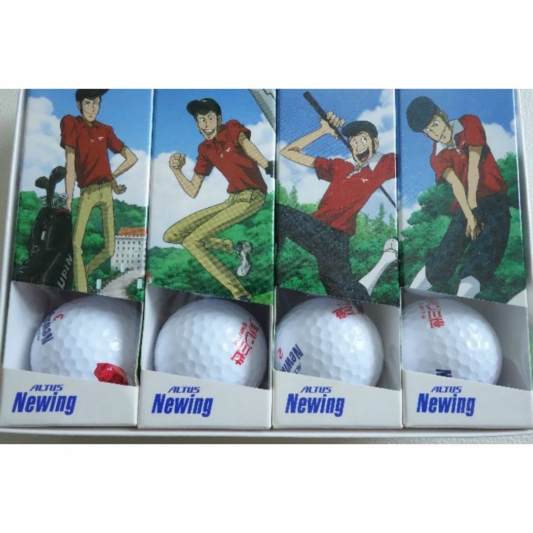 BRIDGESTONE(ブリヂストン)の新品 ゴルフボール ルパン三世 12個入 ブリヂストン スポーツ/アウトドアのゴルフ(その他)の商品写真