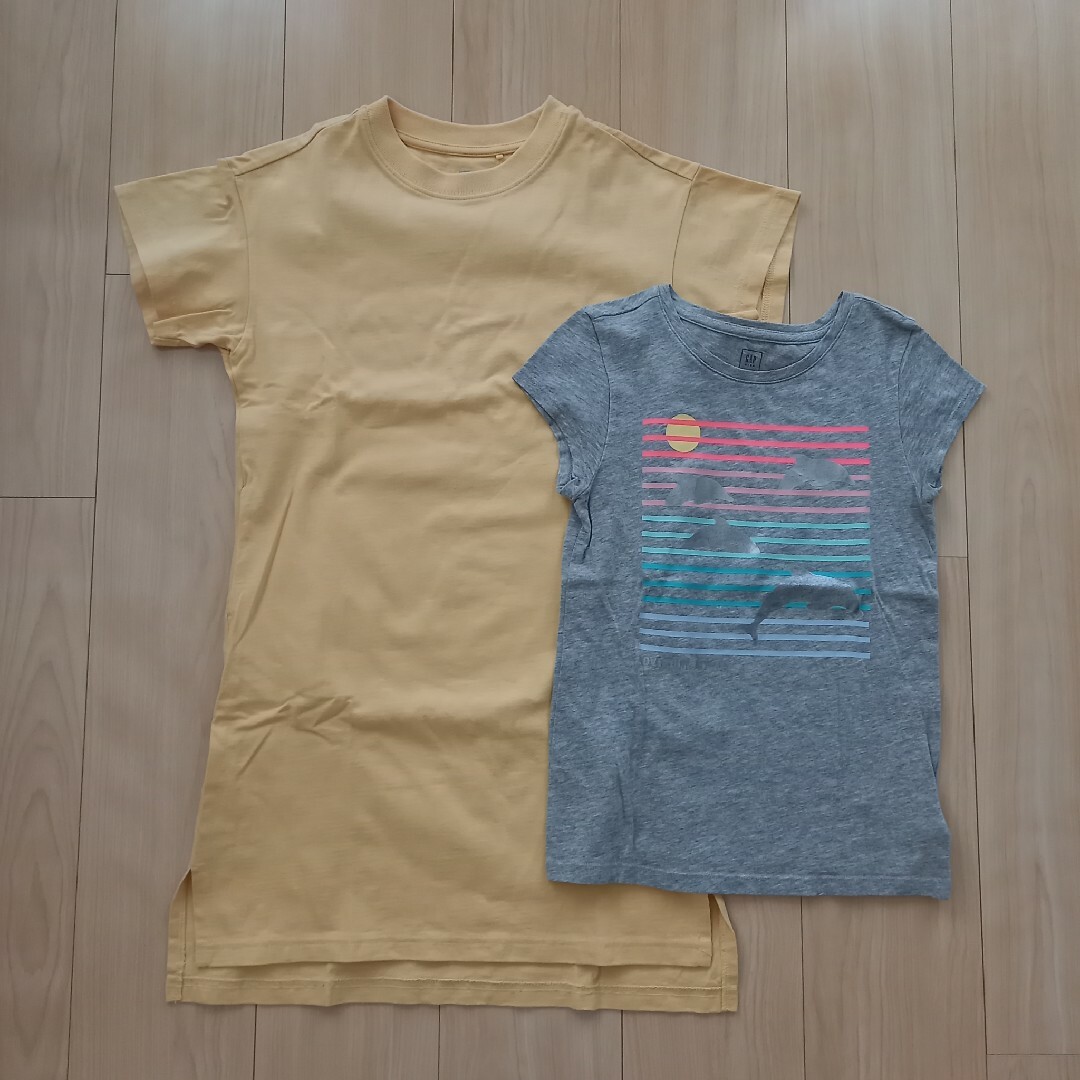 UNIQLO(ユニクロ)のUNIQLO　GAP　ワンピース&Tシャツ キッズ/ベビー/マタニティのキッズ服女の子用(90cm~)(ワンピース)の商品写真