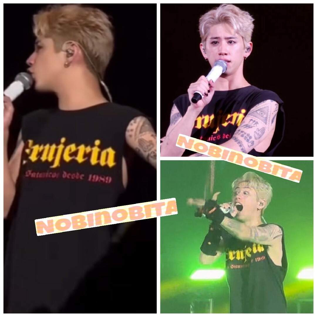 ONE OK ROCK(ワンオクロック)のXL半袖Brujeria1989（ブルへリア）2022年製復刻T/ワンオク メンズのトップス(Tシャツ/カットソー(半袖/袖なし))の商品写真