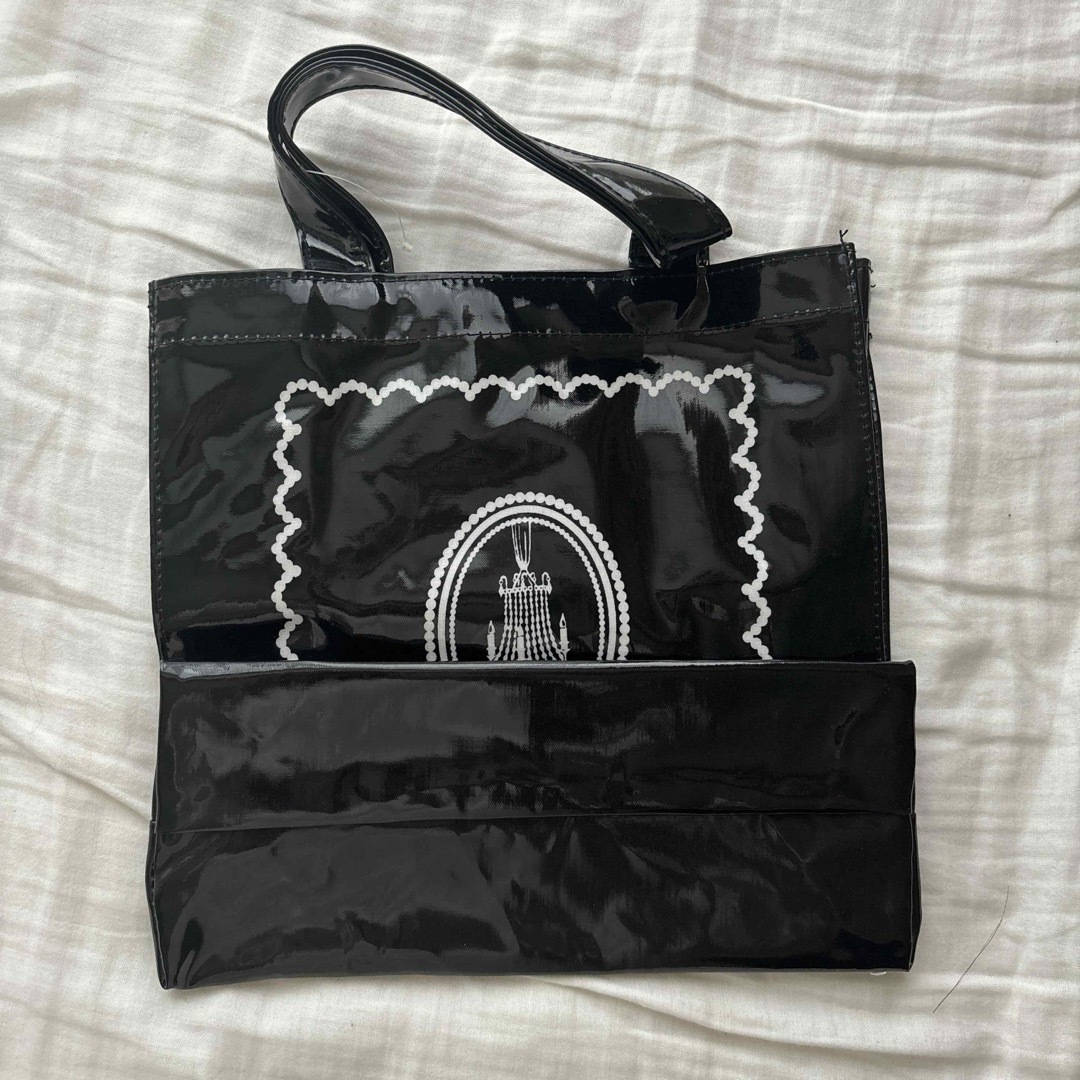 LADUREE(ラデュレ)のLADUREE ラデュレ トートバッグ　ブラック　サブバッグ　撥水 レディースのバッグ(トートバッグ)の商品写真