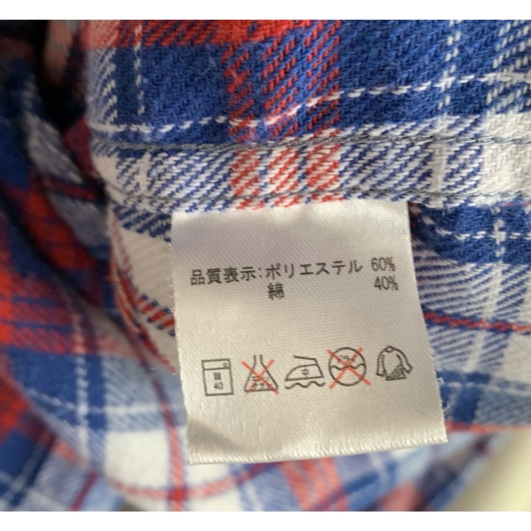 ♠️ノーブランド　チェック長袖シャツ　2Lサイズ　メンズ メンズのトップス(シャツ)の商品写真