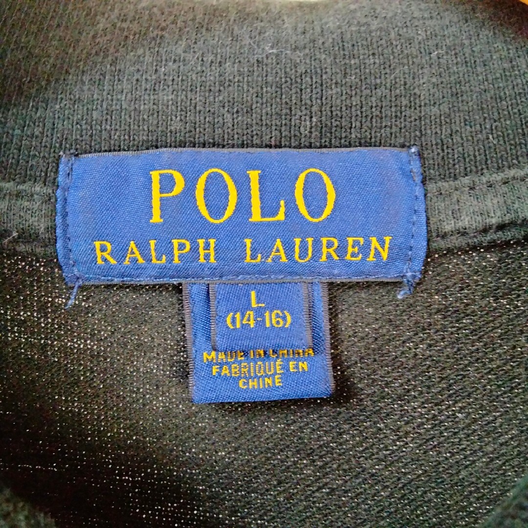 POLO RALPH LAUREN(ポロラルフローレン)のPOLO ポロラルフローレン デカロゴ　ロゴ刺繍　ポロシャツ　半袖　ワンポイント レディースのトップス(ポロシャツ)の商品写真