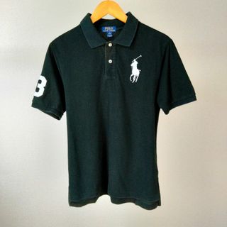 ポロラルフローレン(POLO RALPH LAUREN)のPOLO ポロラルフローレン デカロゴ　ロゴ刺繍　ポロシャツ　半袖　ワンポイント(ポロシャツ)