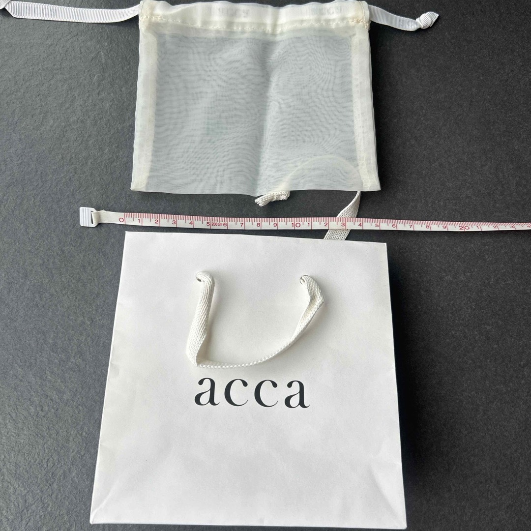 acca(アッカ)のacca ショッパー　保存袋 レディースのヘアアクセサリー(バレッタ/ヘアクリップ)の商品写真