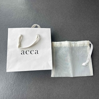 アッカ(acca)のacca ショッパー　保存袋(バレッタ/ヘアクリップ)